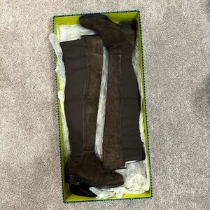 Tory Burch Caitlin OTK Boot Suede